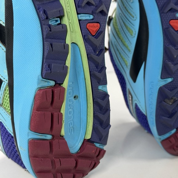 Salomon X Scream City LT Trail Hiking Running Shoes Multicolor Women's 7.5 - Picture 10 of 12